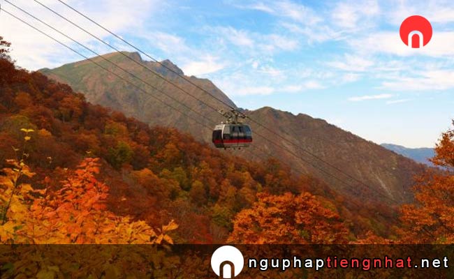 Các địa điểm du lịch ở gunma - Núi Tanigawa