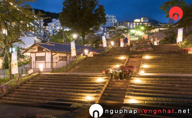 Các địa điểm du lịch ở gunma - Suối nước nóng Ikaho Onsen