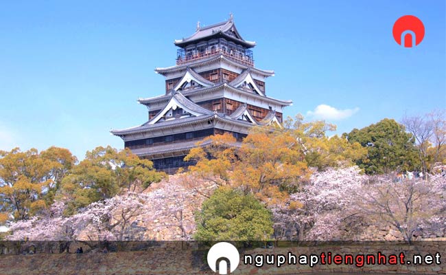 Các địa điểm du lịch ở hiroshima - Lâu đài Thành Hiroshima