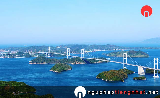 Các địa điểm du lịch ở hiroshima - Đường biển Shimanami Kaido
