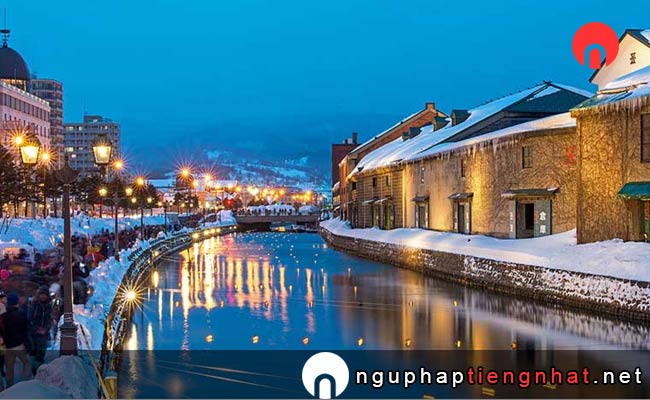 Các địa điểm du lịch ở Hokkaido - Kênh Otaru