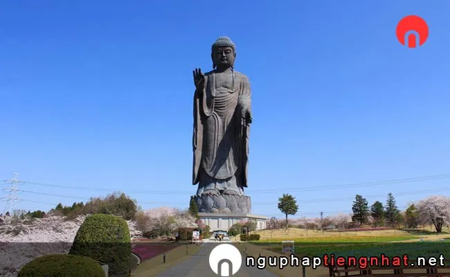Các địa điểm du lịch ở ibaraki - Tượng Phật lớn Ushiku Daibutsu