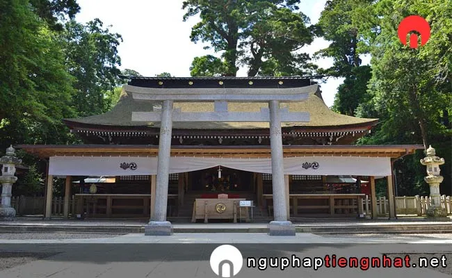 Các địa điểm du lịch ở ibaraki - Đền thờ Kashima Jingu