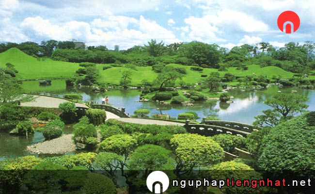 Các địa điểm du lịch ở kumamoto - Vườn Suizenji Seifuen