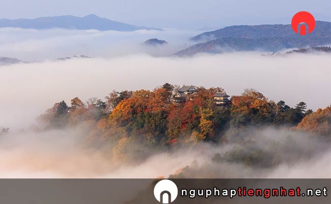 Các địa điểm du lịch ở okayama - Lâu đài Thành Bitchu Matsuyama
