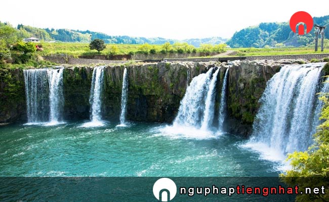 Các địa điểm du lịch ở ooita - Thác Harajiri