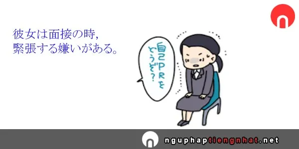 Ngữ pháp ～きらいがある