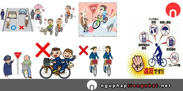 Quy định đi xe đạp tại Nhật bản