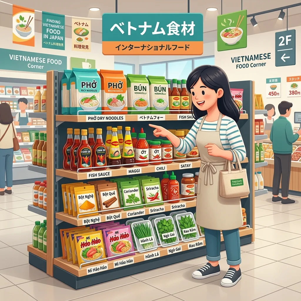 Tìm mua thực phẩm đồ Việt Nam tại Nhật Bản
